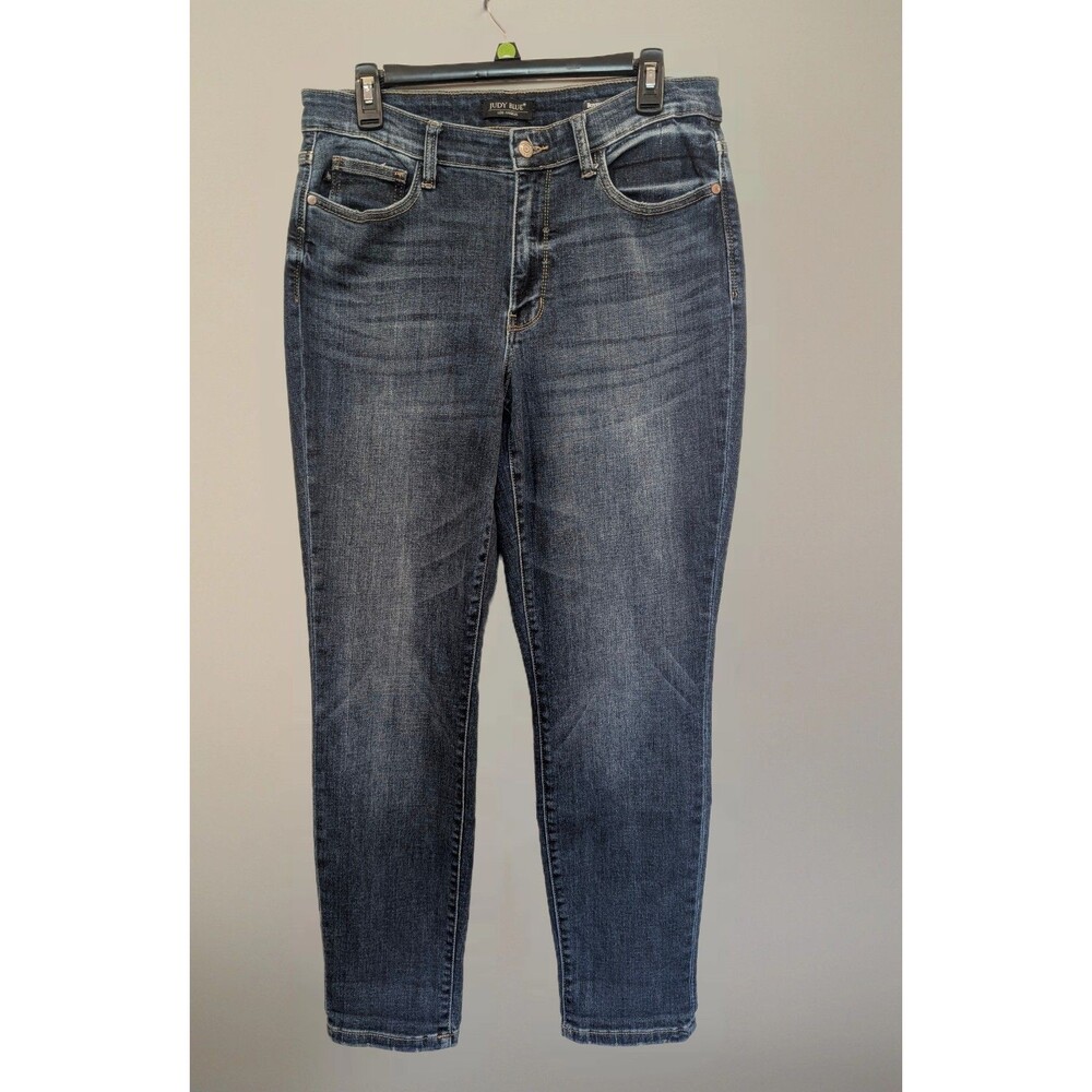 Women's Judy Blue Boyfriend Fit Jeans Dark Wash 11/30